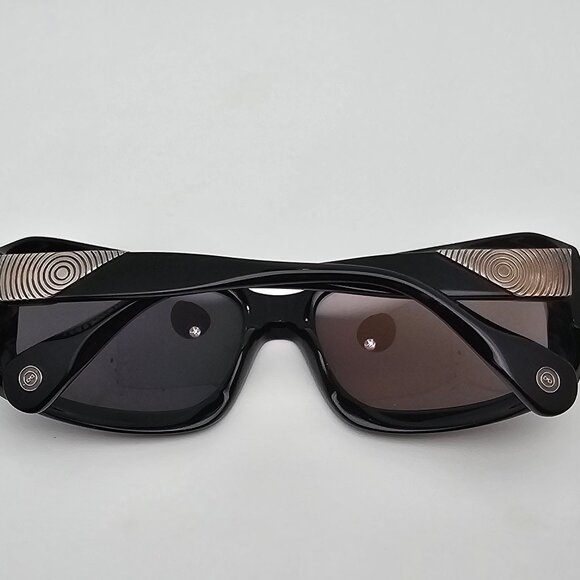 Morgenthal Frederics Fifth Black Frame Polarized Grey Lens Sunglasses w/ Case main image 10